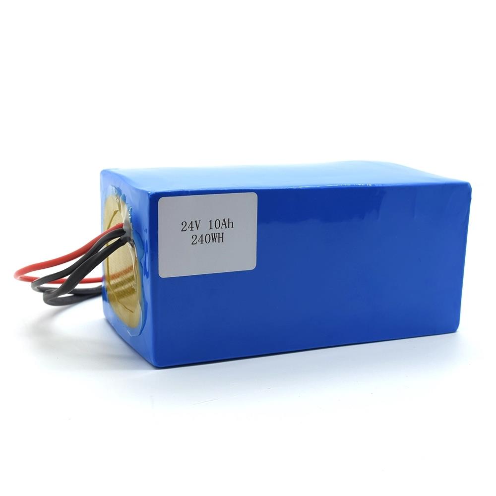 24v 10ah Rechargeable Ebike Lithium Battery Pack